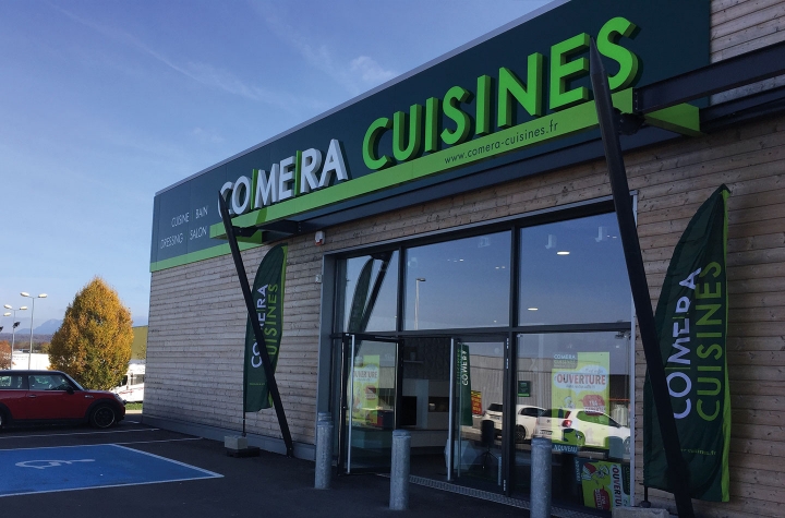 photo du magasin COMERA Cuisines à Anthy-sur-Léman (74)