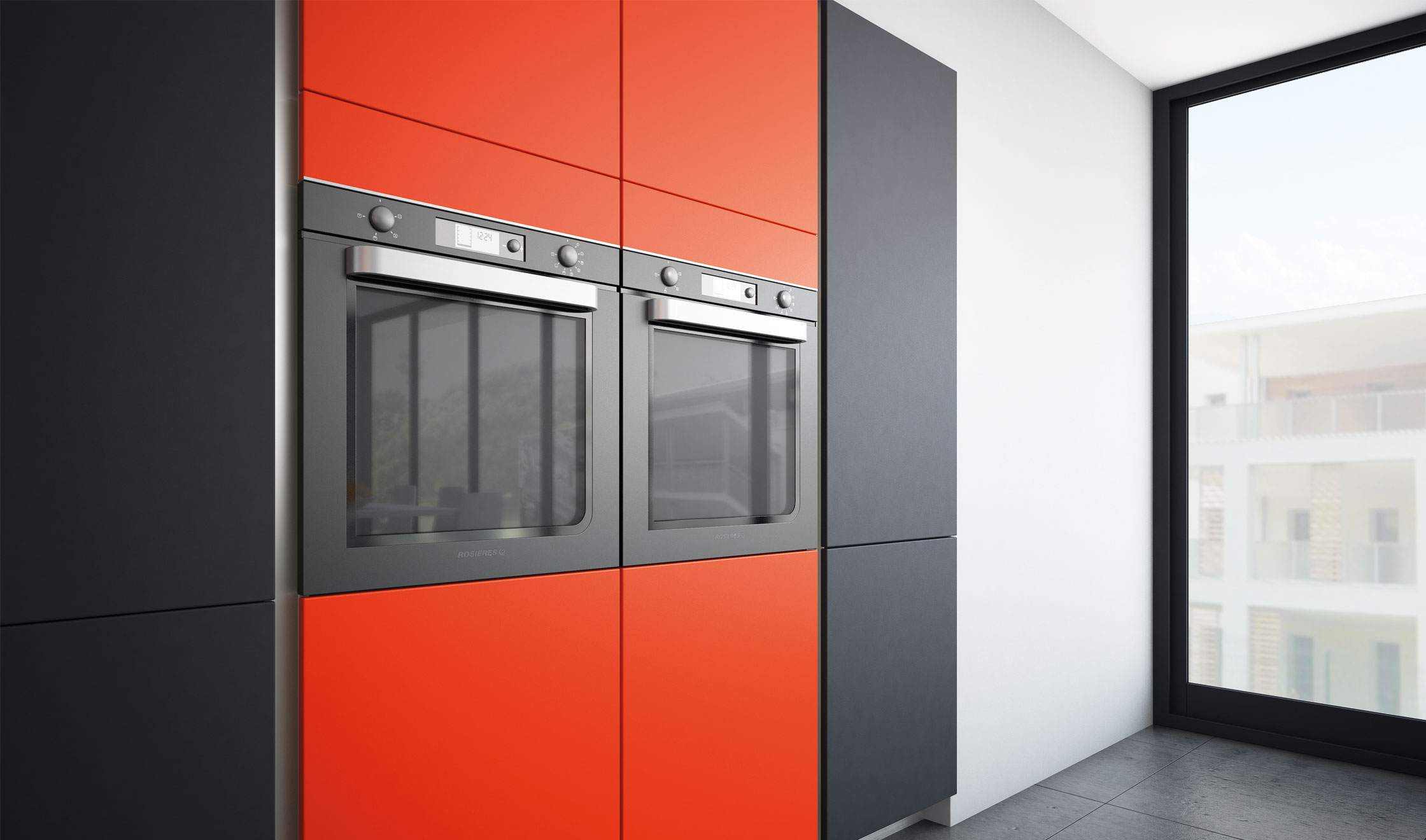 glossy armoire comera cuisines
