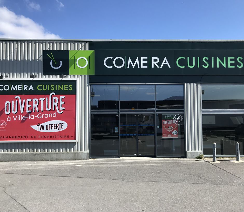 Bienvenue dans votre magasin COMERA Cuisines de Annemasse - Ville-la-Grand !