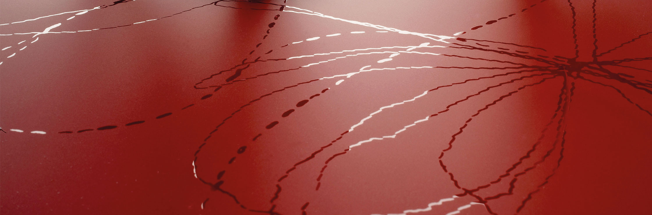 uisina  rouge pourpre grafica amb