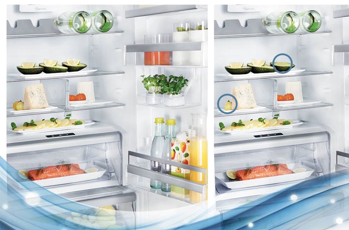 whirpool frigo ouvert