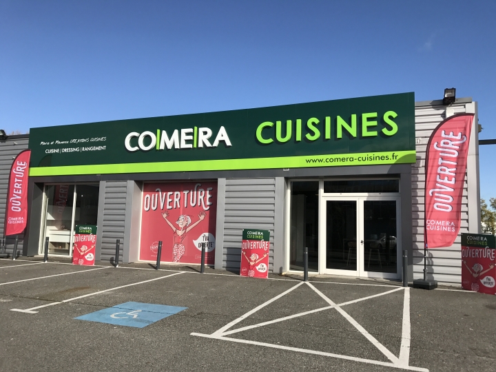 photo du magasin COMERA Cuisines à Montauban (82)