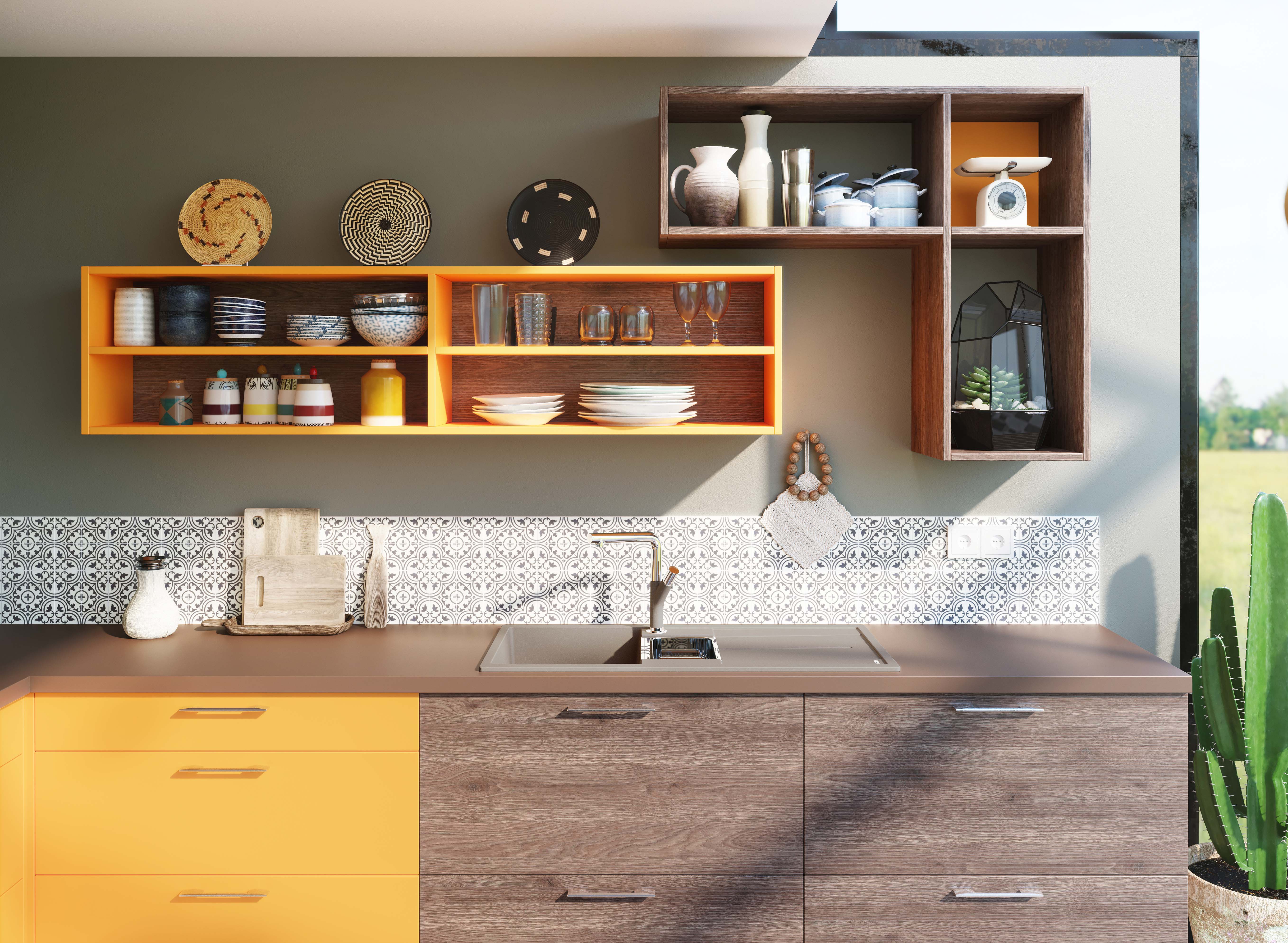 Cuisine Comera modèle TECHNO LOFT « ETHNIQUE »