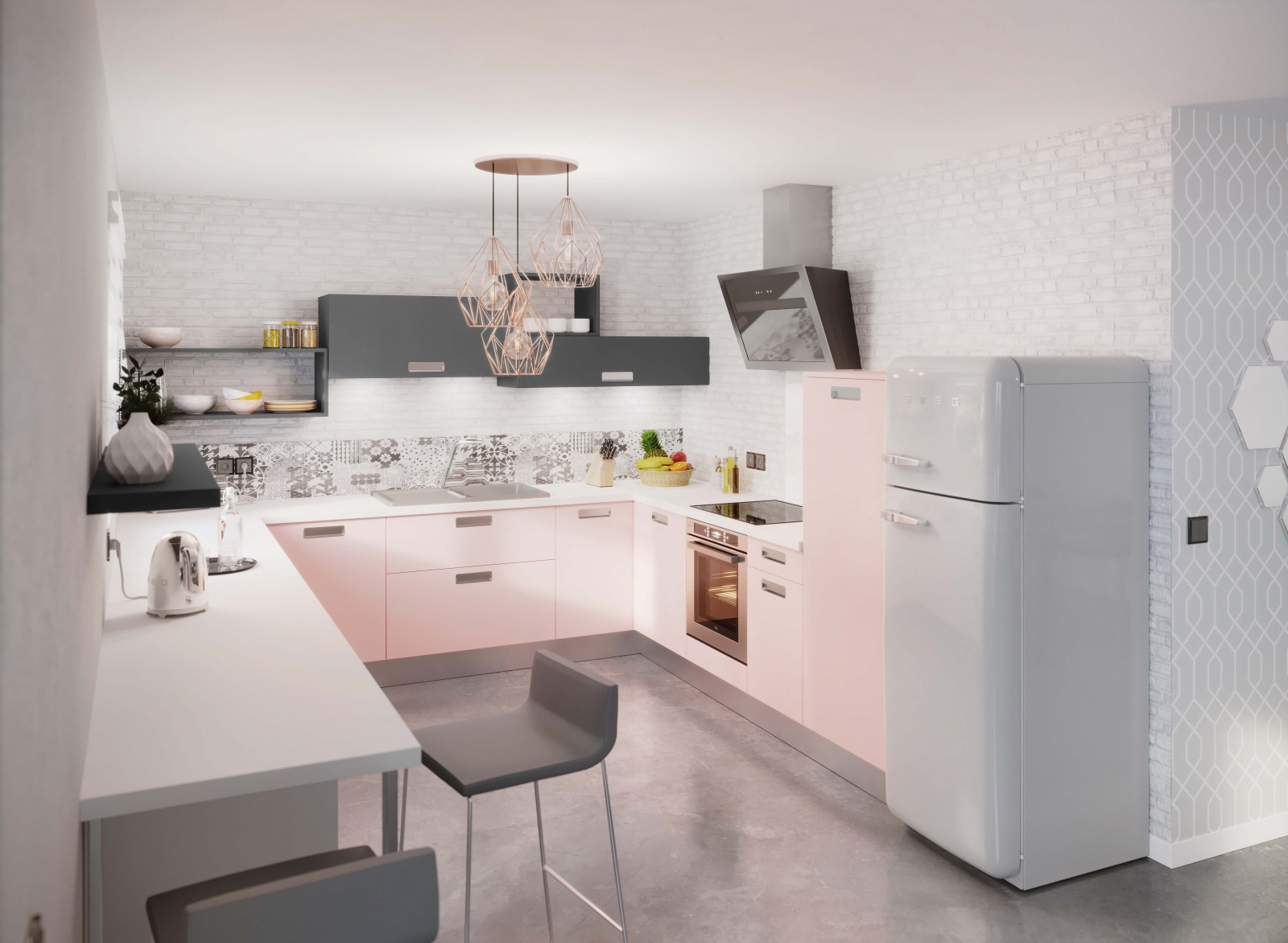 Concevoir une cuisine pour un petit espace - COMERA Cuisines