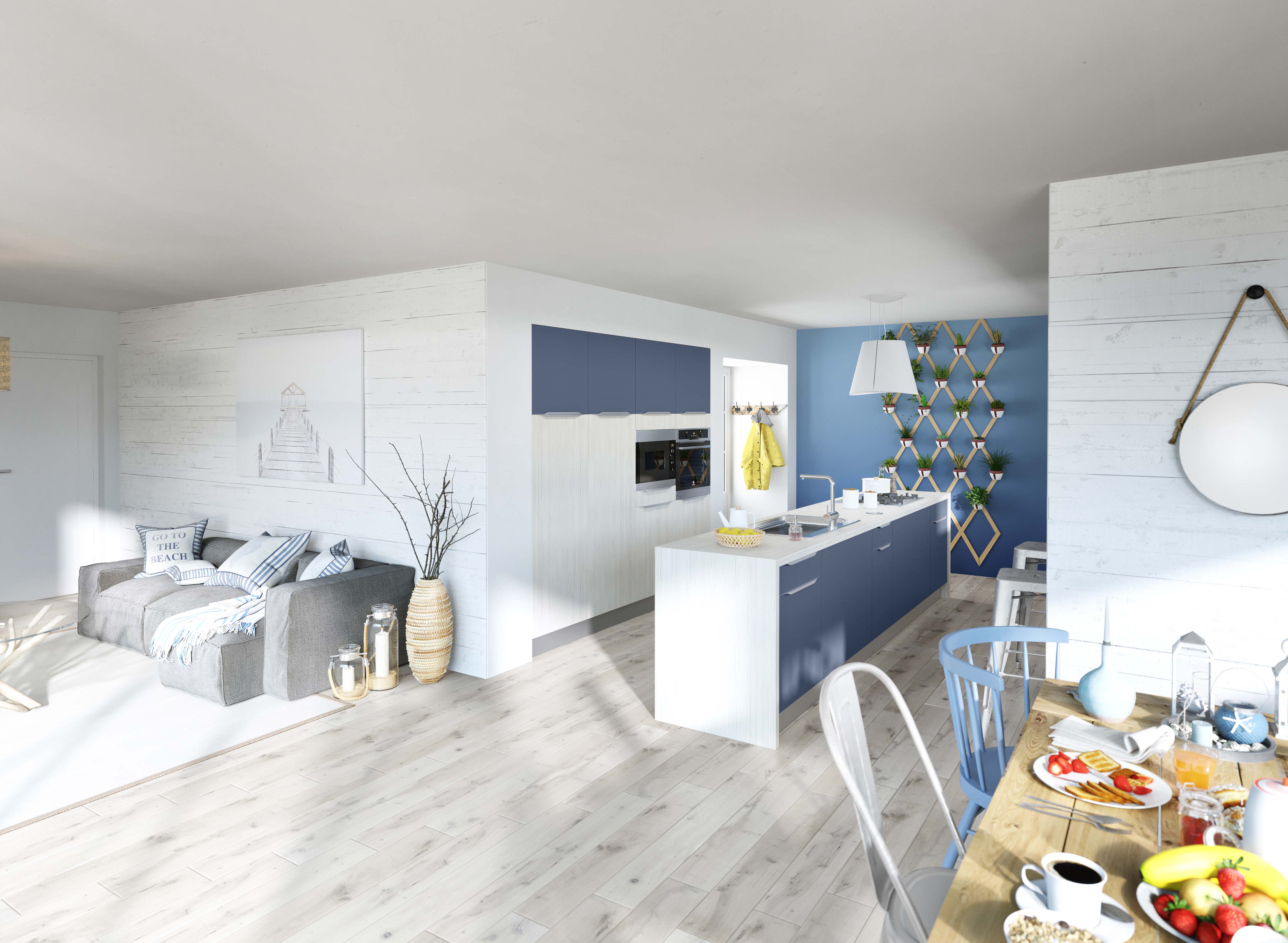 Cuisine Comera modèle LOFT “BORD DE MER”