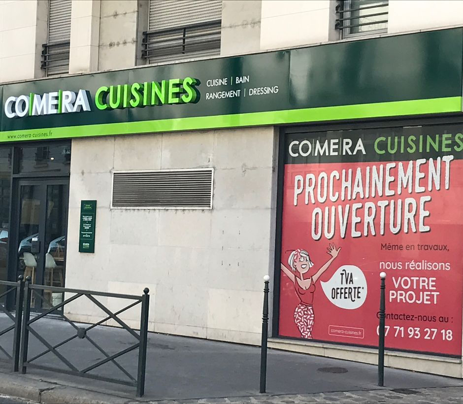 Bienvenue dans votre magasin COMERA Cuisines d'Asnières-sur-Seine !