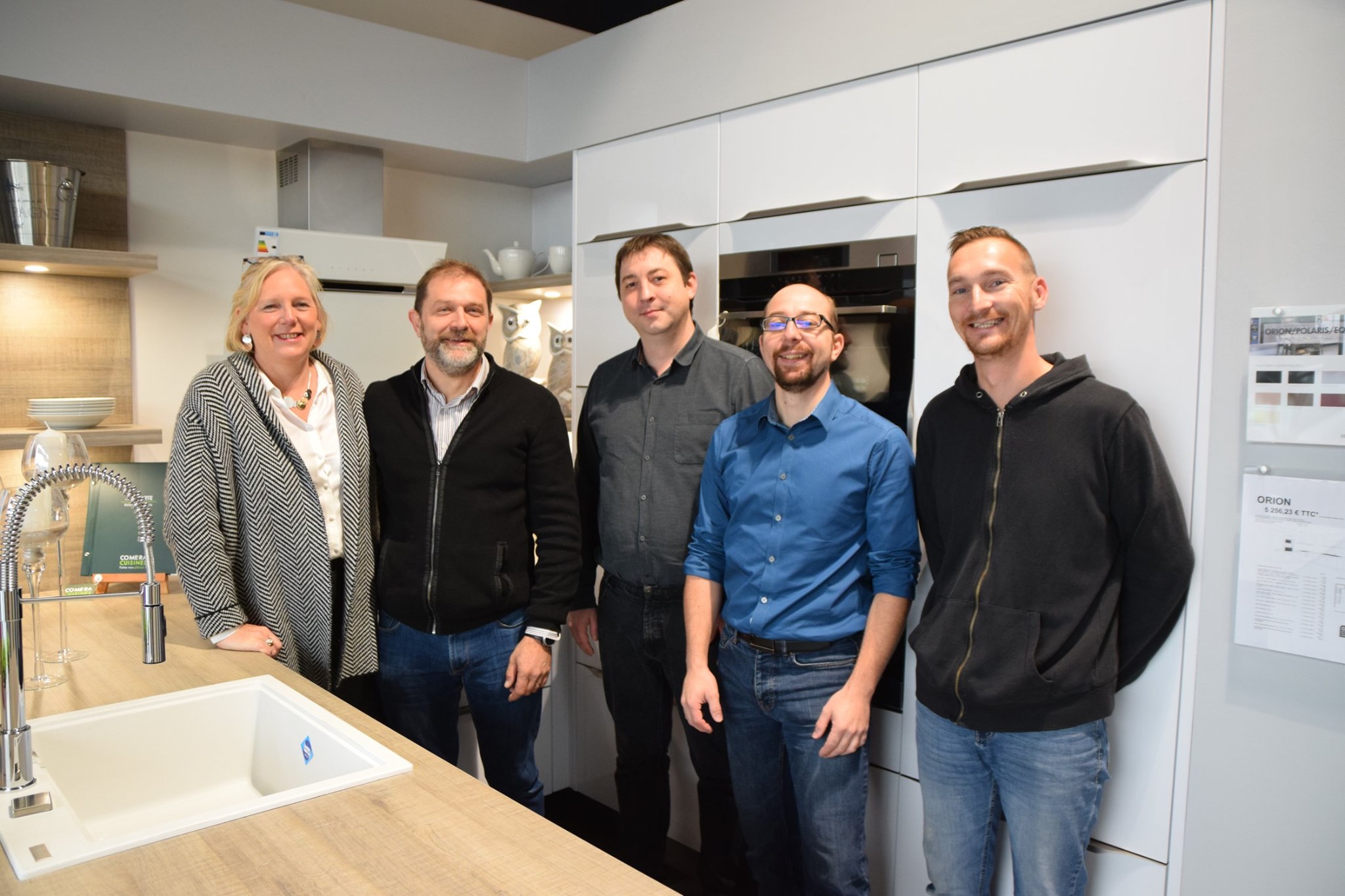 Equipe - Comera Cuisine de DIEPPE