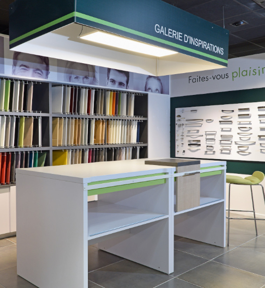 COMERA CUISINES | Vision du métier - Galerie inspirations - Pannel matières et nuancier de couleurs