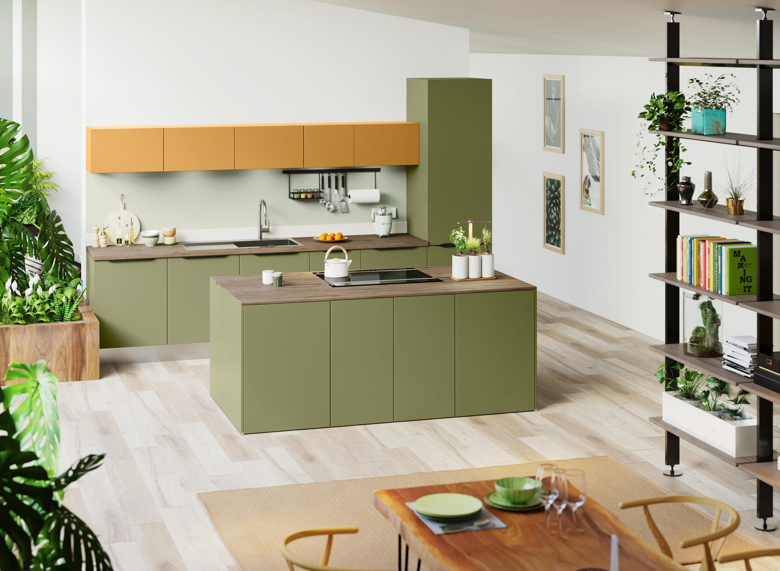 Cuisine Comera modèle LOFT « JUNGLE »