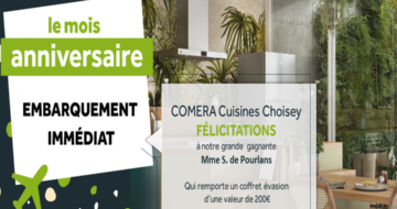 Annonce gagnant magasin de Choisey