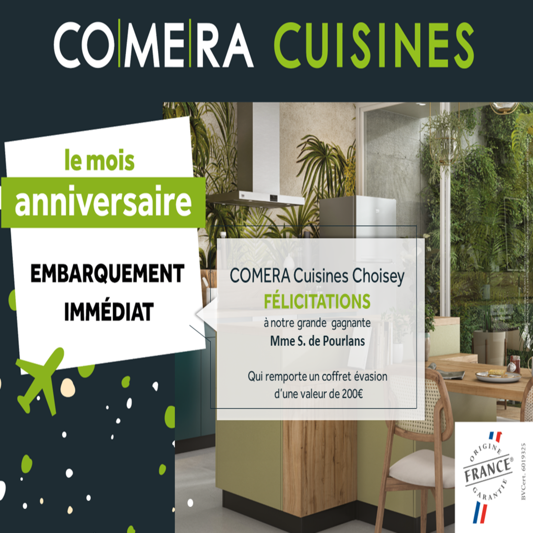 Annonce gagnant magasin de Choisey