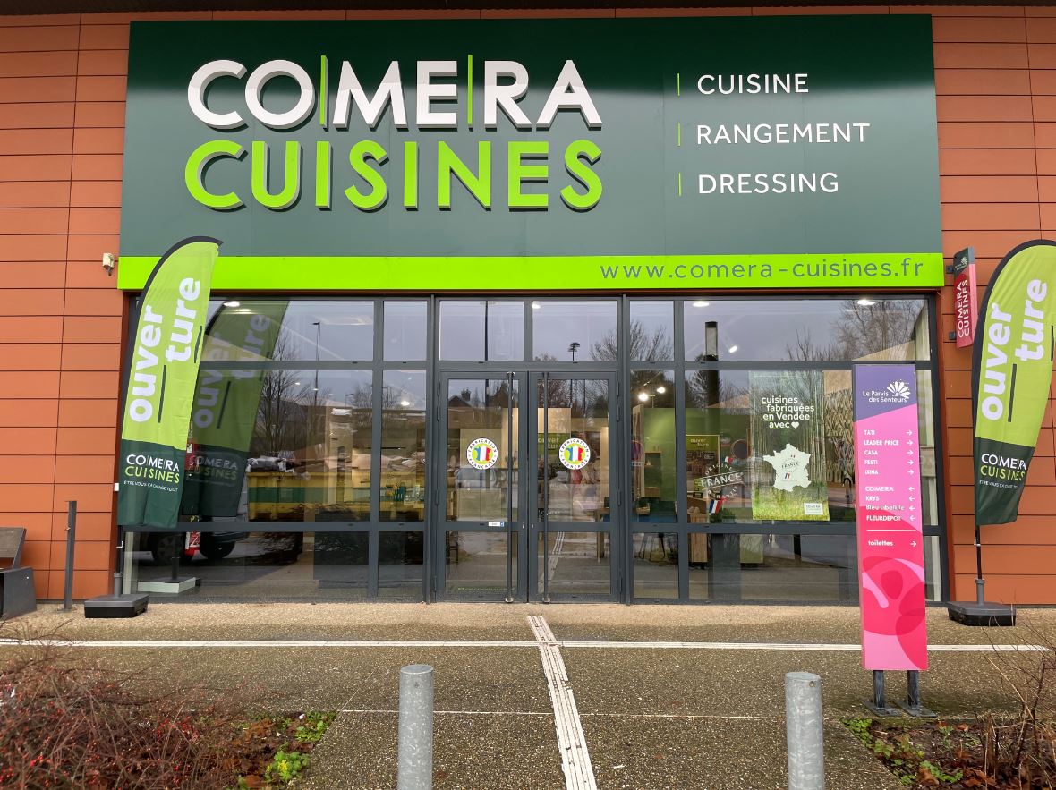 COMERA CUISINES - Actualités du réseau - Ouverture d’un magasin COMERA Cuisines à Barentin (76)