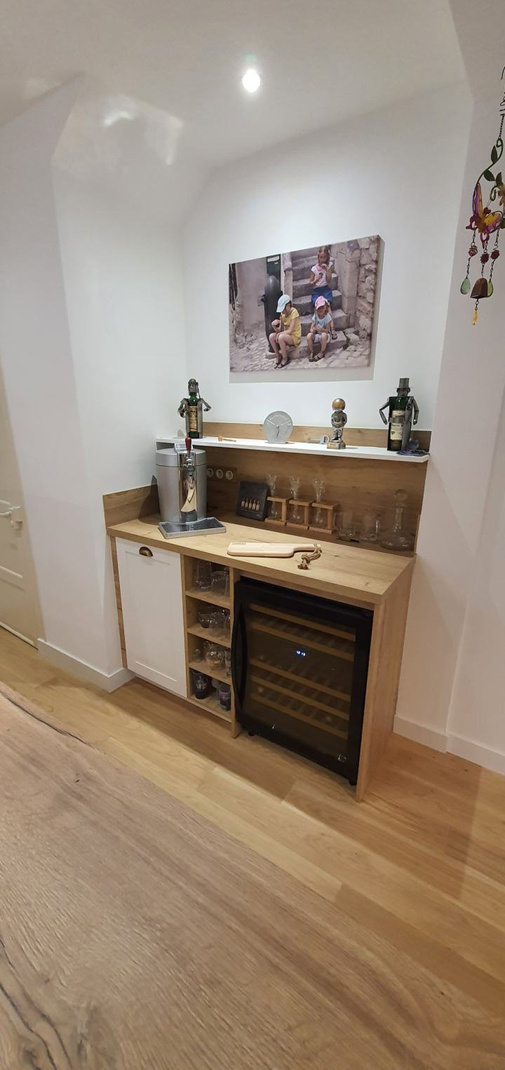 Cave à vin Comera Cuisine minimaliste